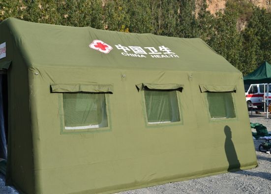 桥东军用充气帐篷